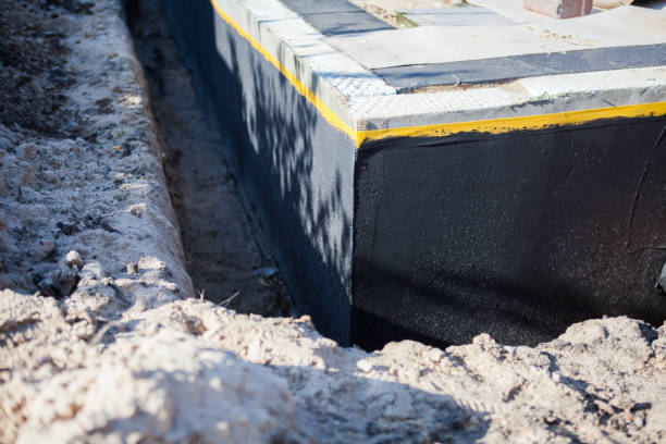 Professional Waterproofing technician working in Trinity, AL